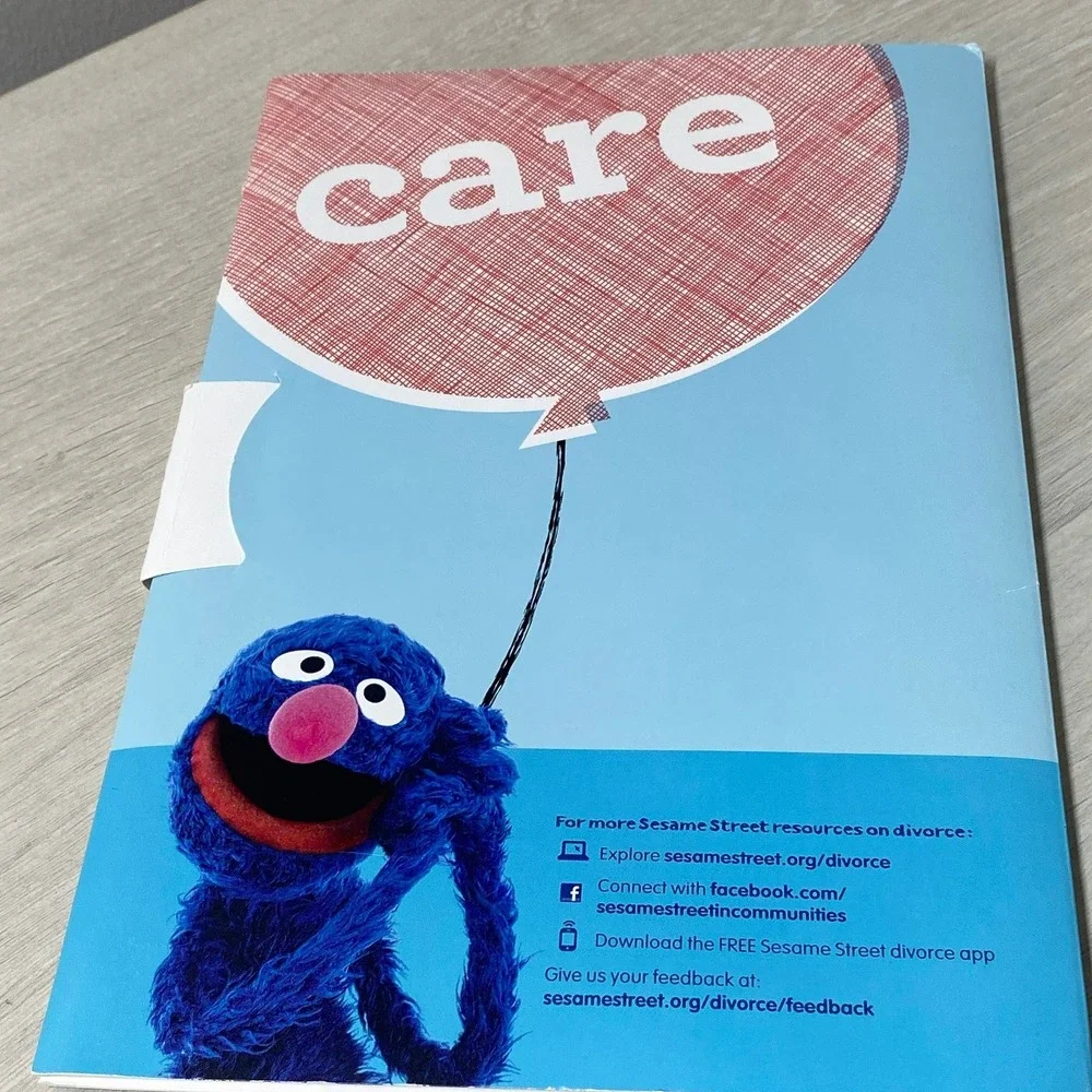 Sesame Street Little Children Big Challenges Divorce Kit DVD Storybook Guide